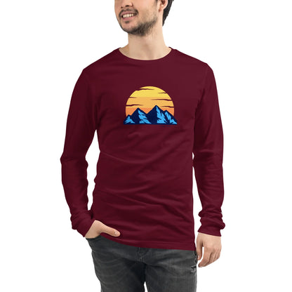 blue mountain | long sleeved tee - f u n k + f i n a