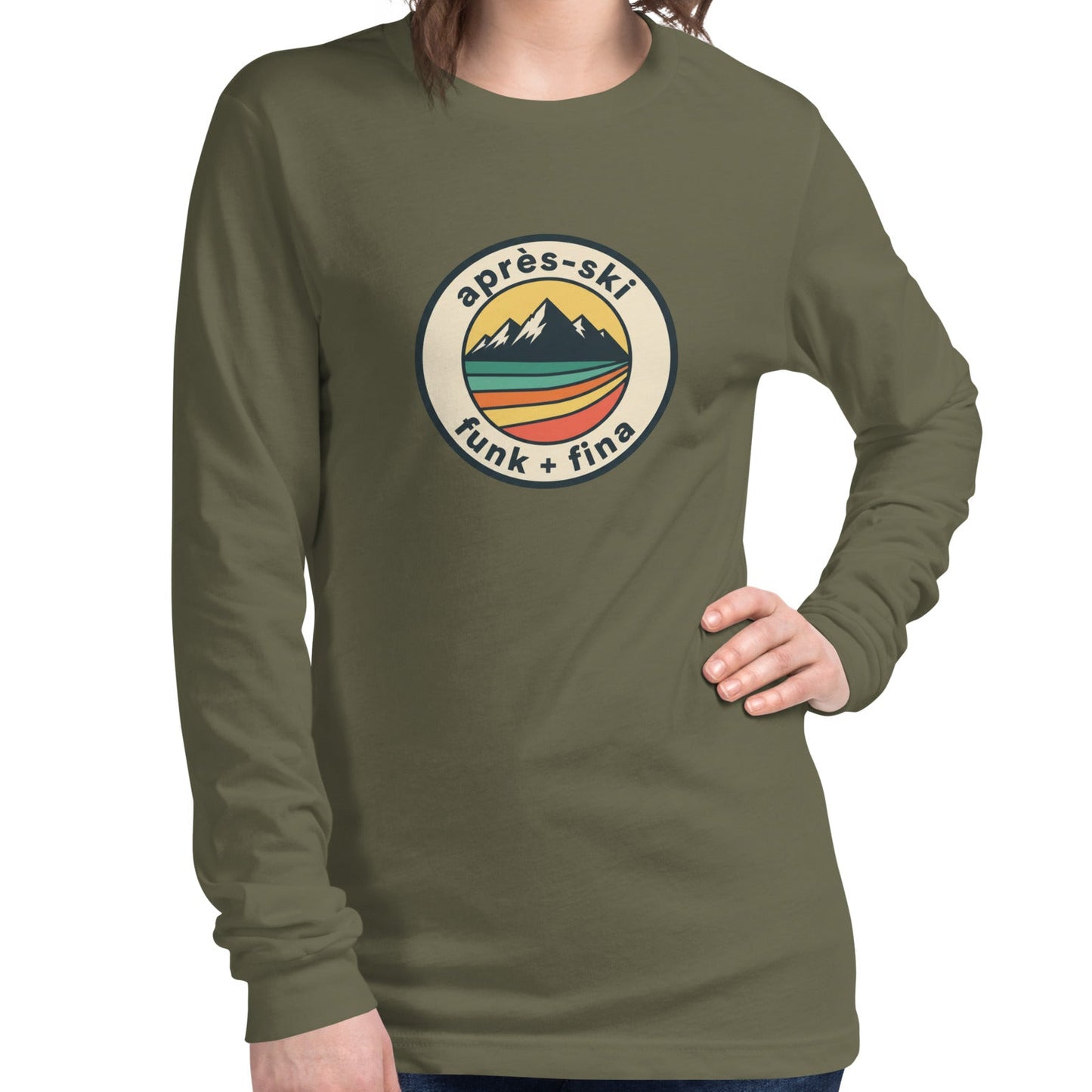 funky apres-ski | long-sleeved tee
