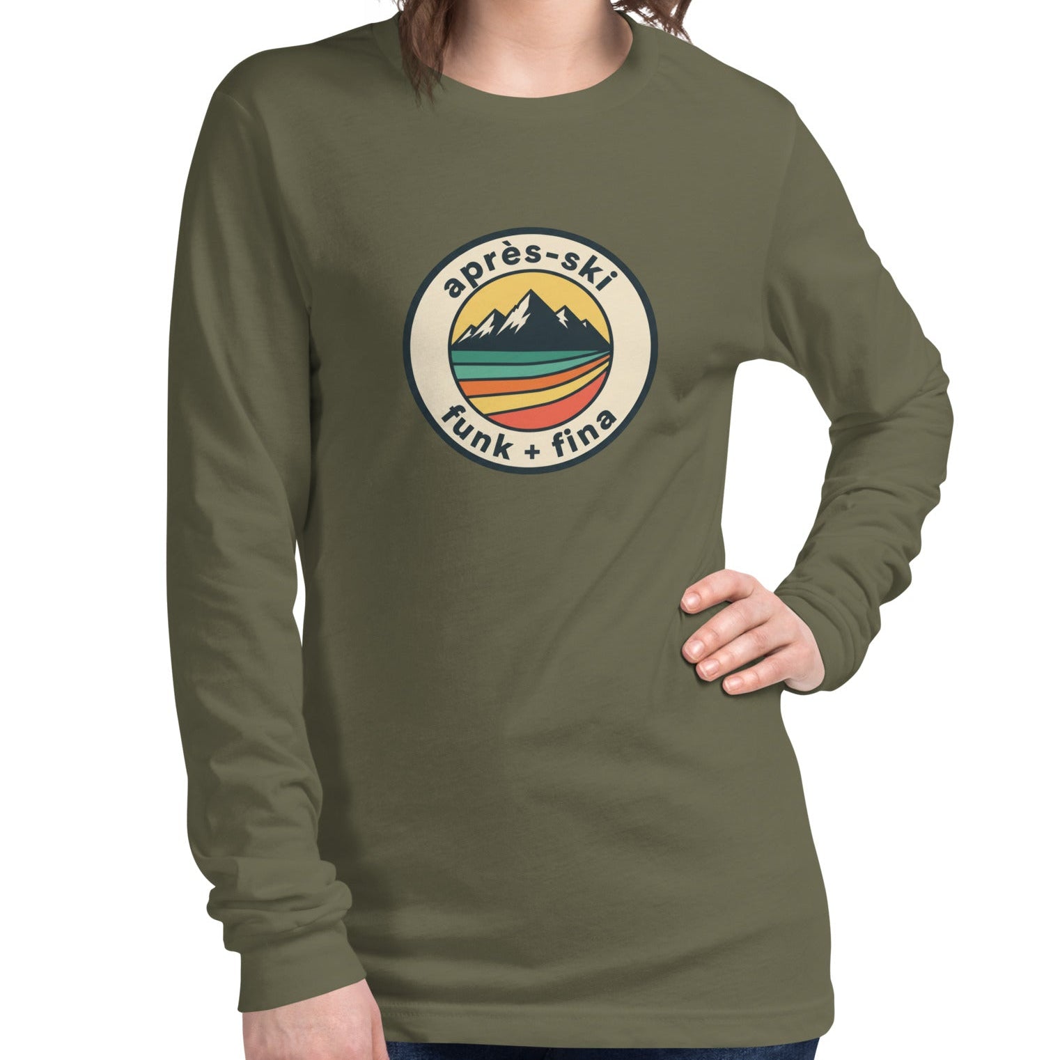 funky apres-ski | long-sleeved tee