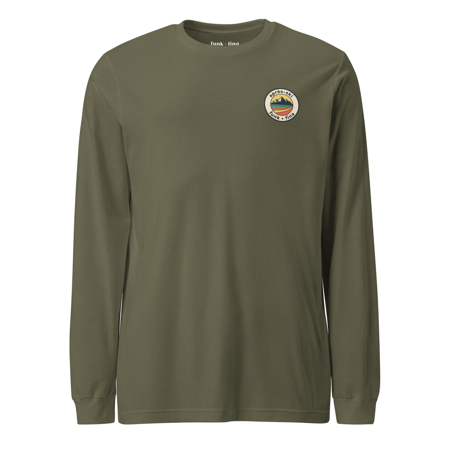 funky apres-ski front | long-sleeved tee