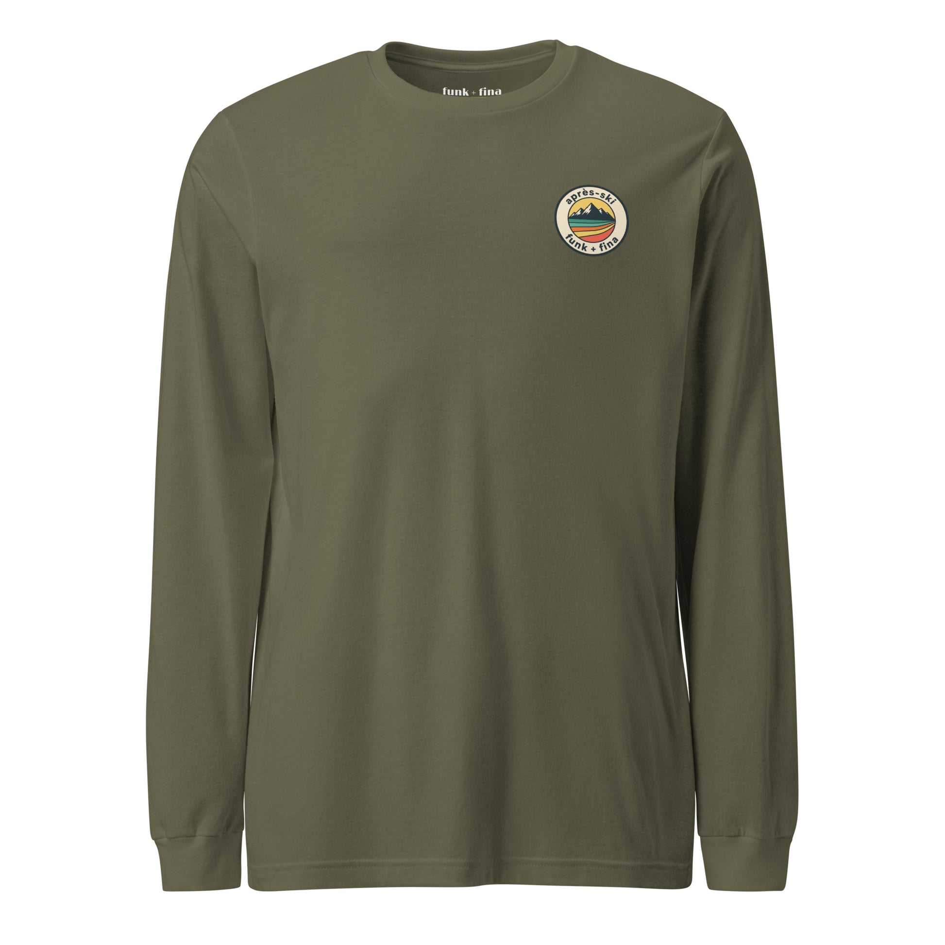funky apres-ski front | long-sleeved tee