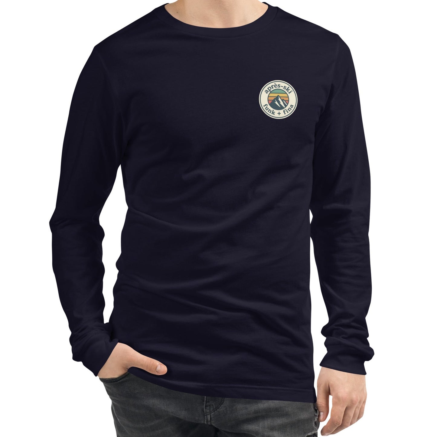 retro apres-ski front | long-sleeved tee
