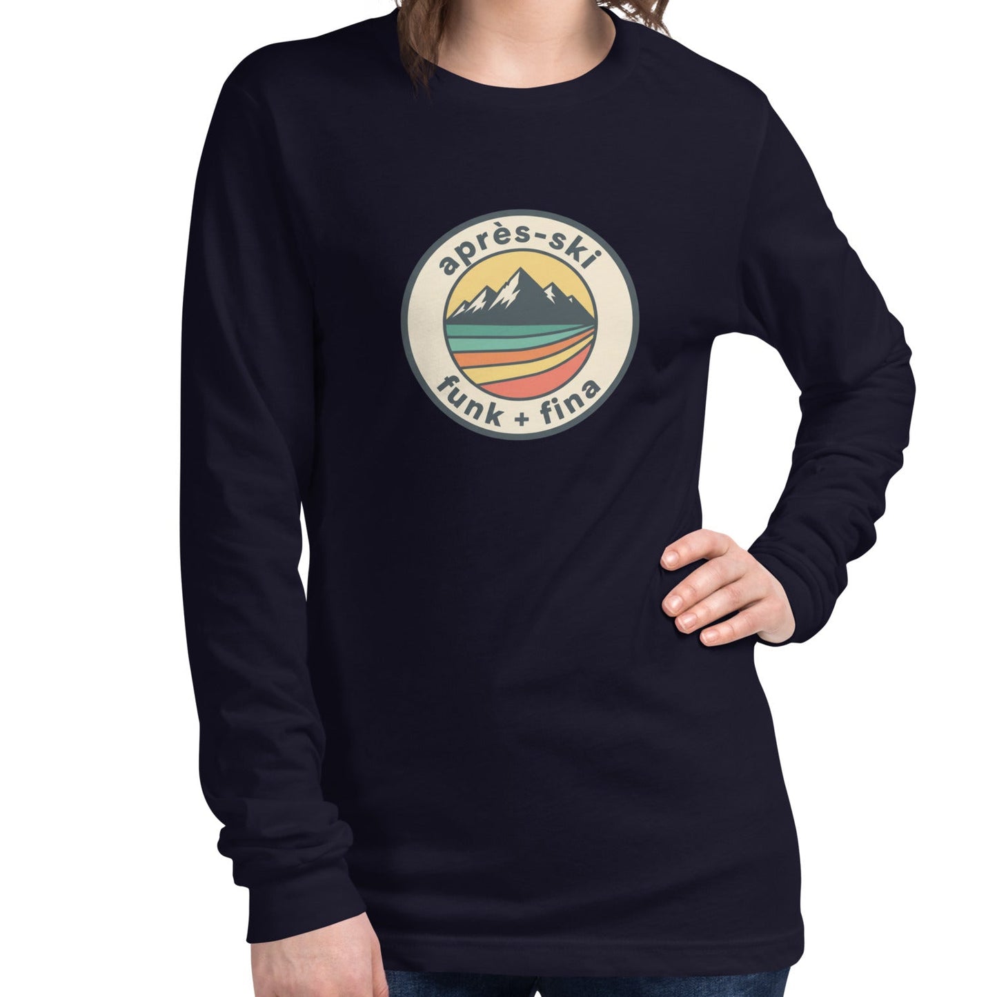 funky apres-ski | long-sleeved tee