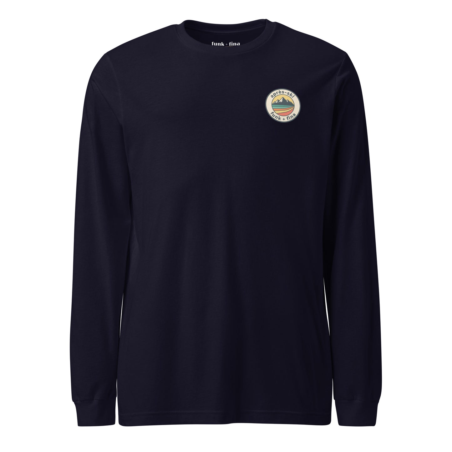 funky apres-ski front | long-sleeved tee