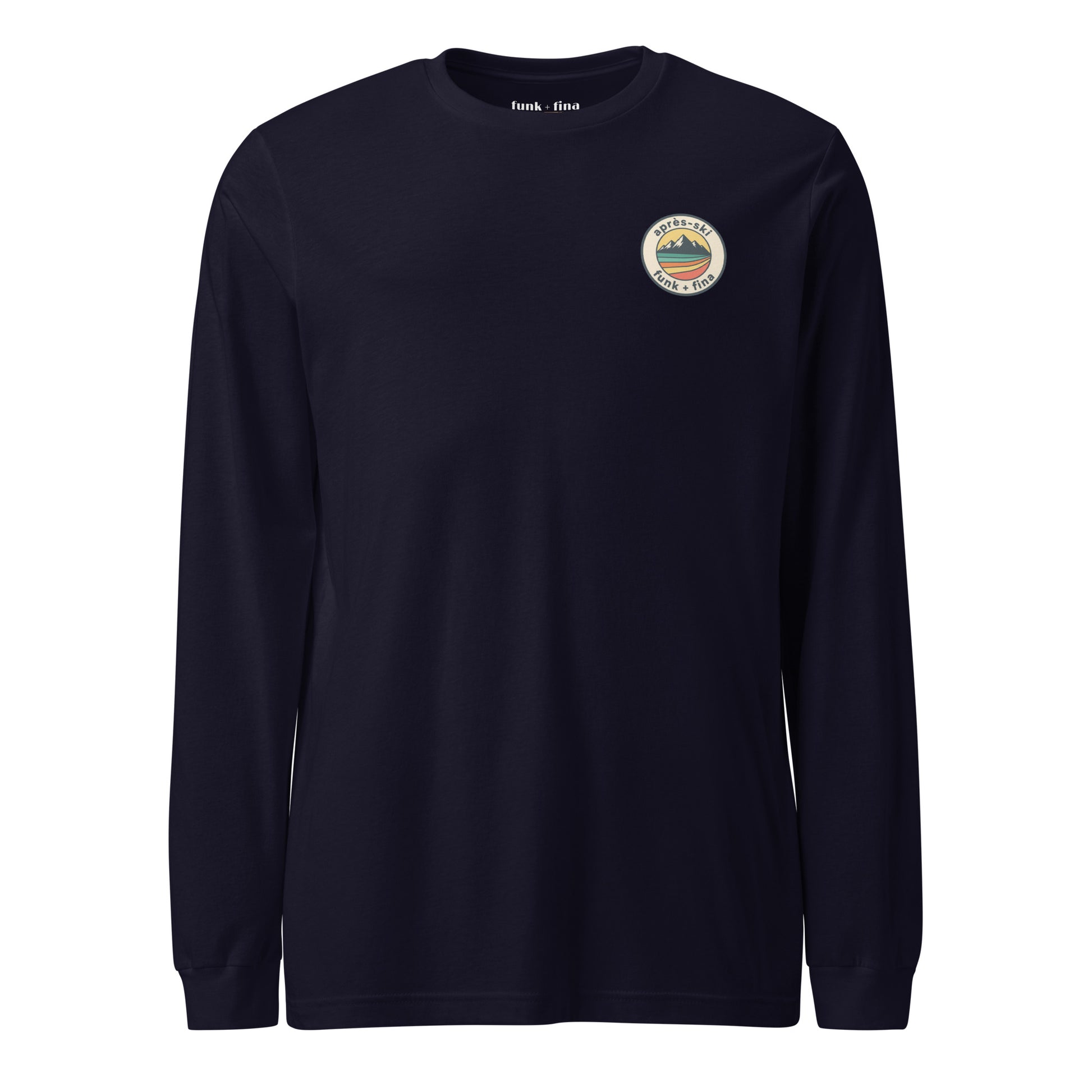 funky apres-ski front | long-sleeved tee