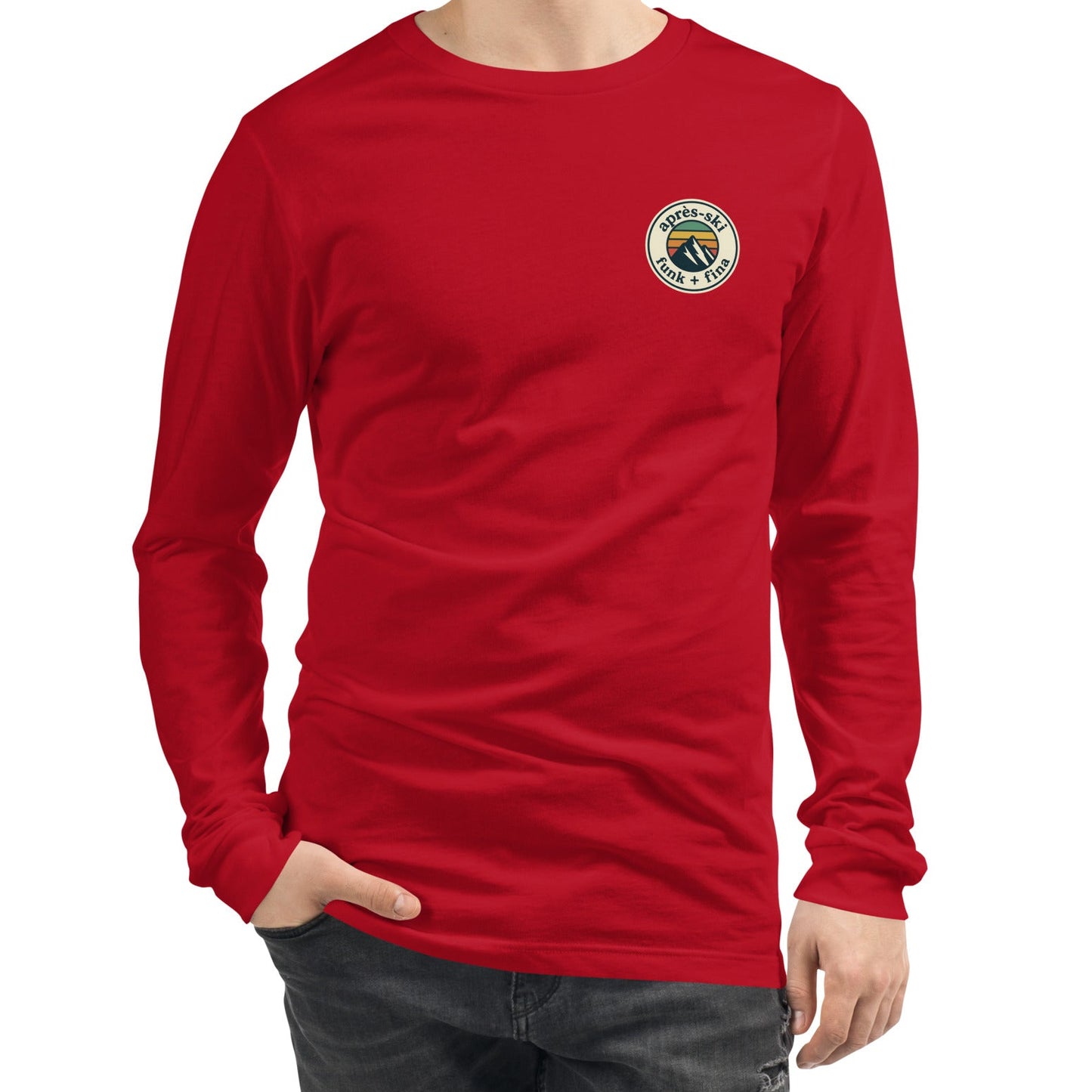 retro apres-ski front | long-sleeved tee