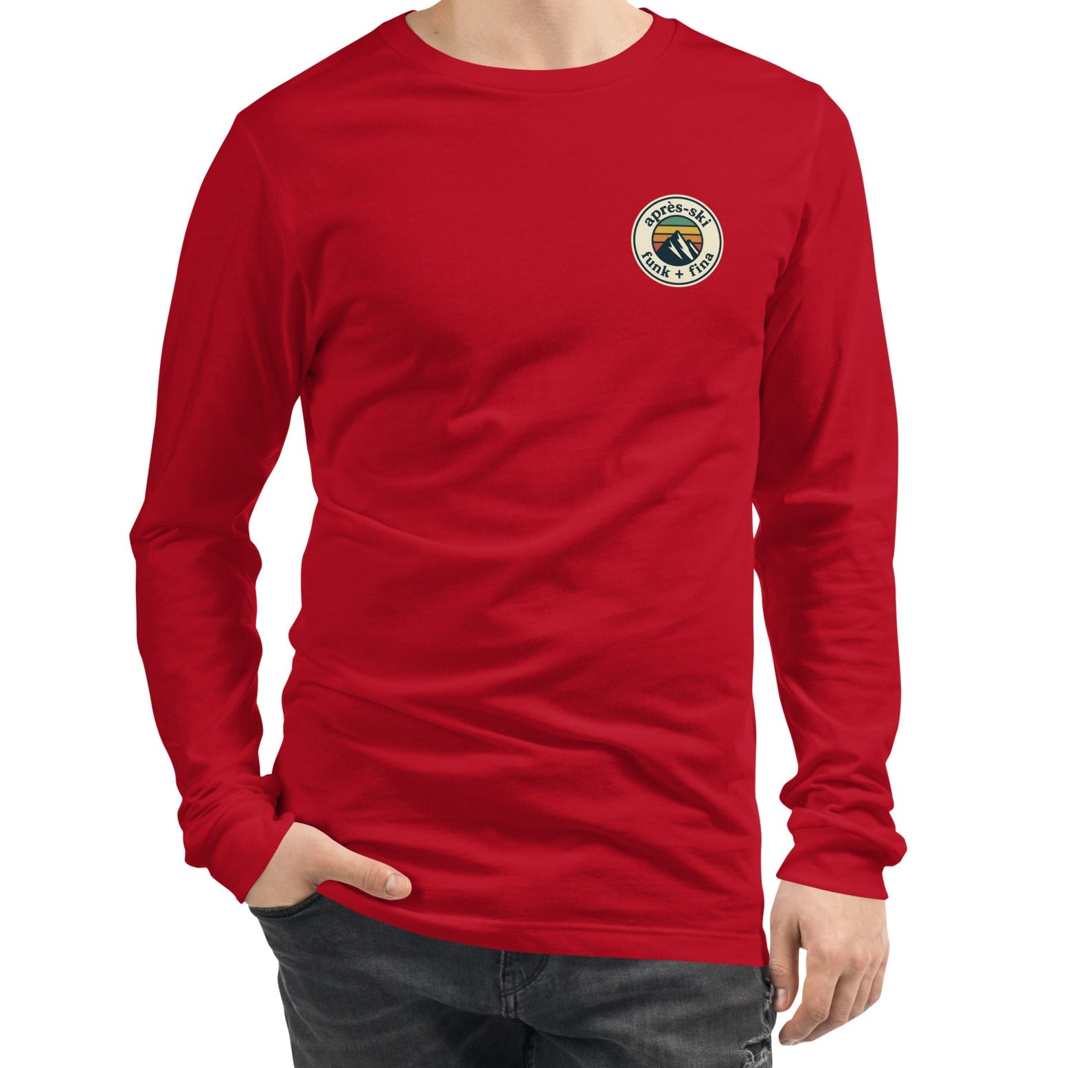 retro apres-ski front | long-sleeved tee
