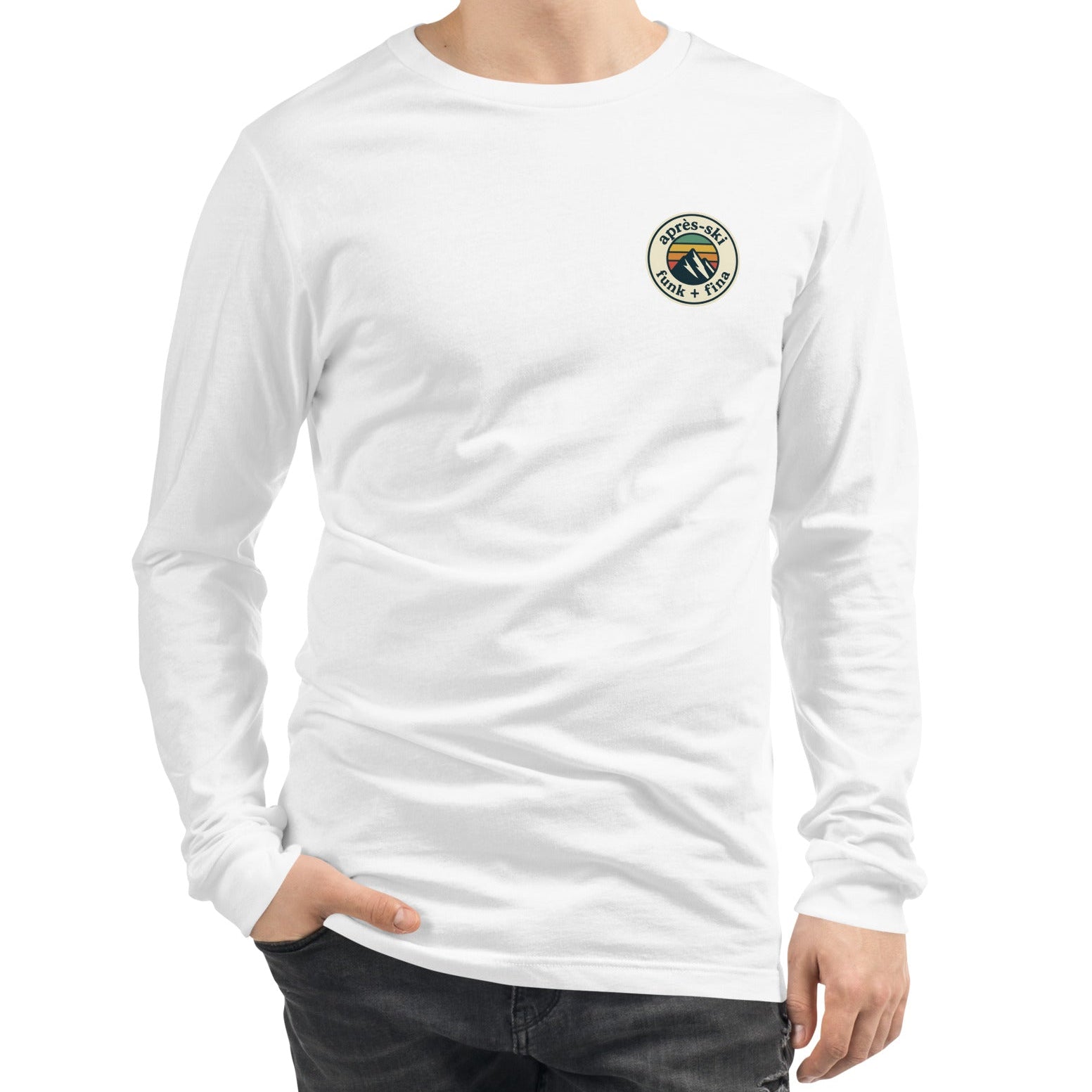 retro apres-ski front | long-sleeved tee