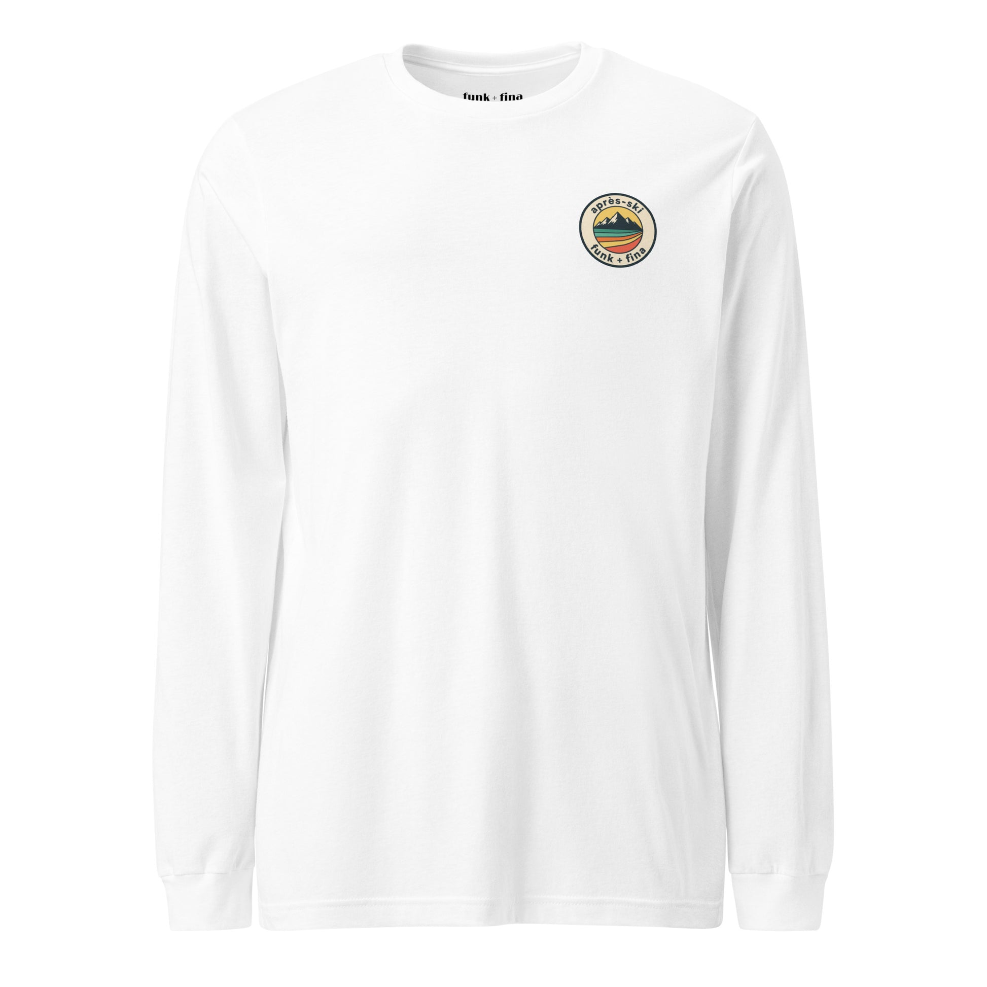 funky apres-ski front | long-sleeved tee