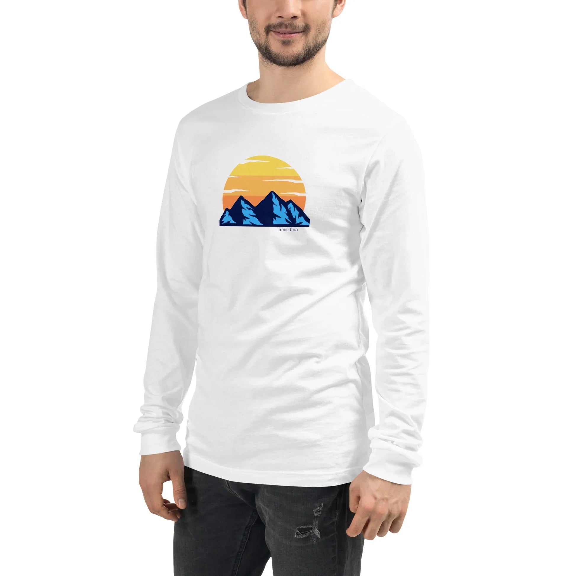 blue mountain | long sleeved tee - f u n k + f i n a