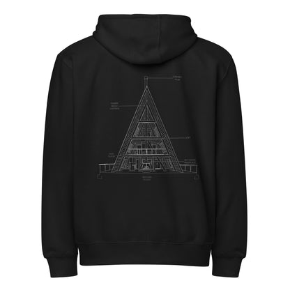 a-frame | zip hoodie