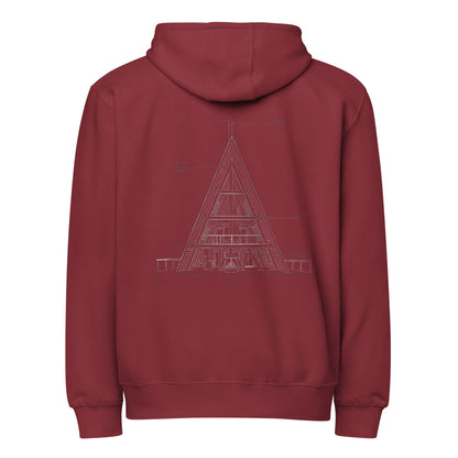 a-frame | zip hoodie