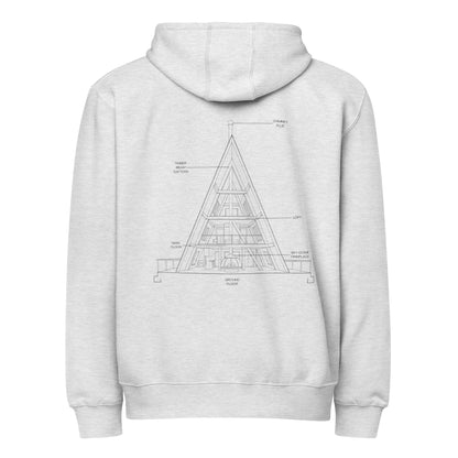 a-frame | zip hoodie
