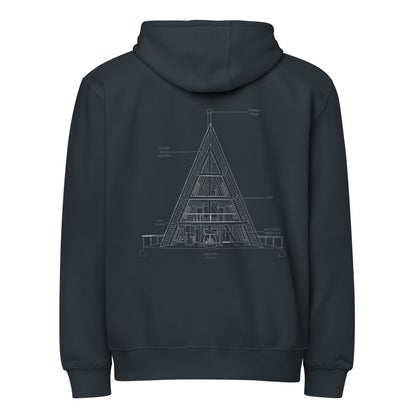 a-frame | zip hoodie
