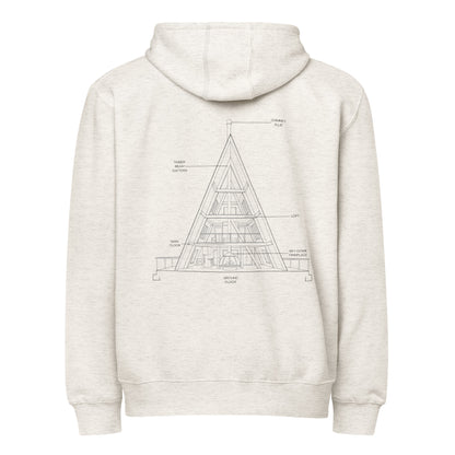 a-frame | zip hoodie