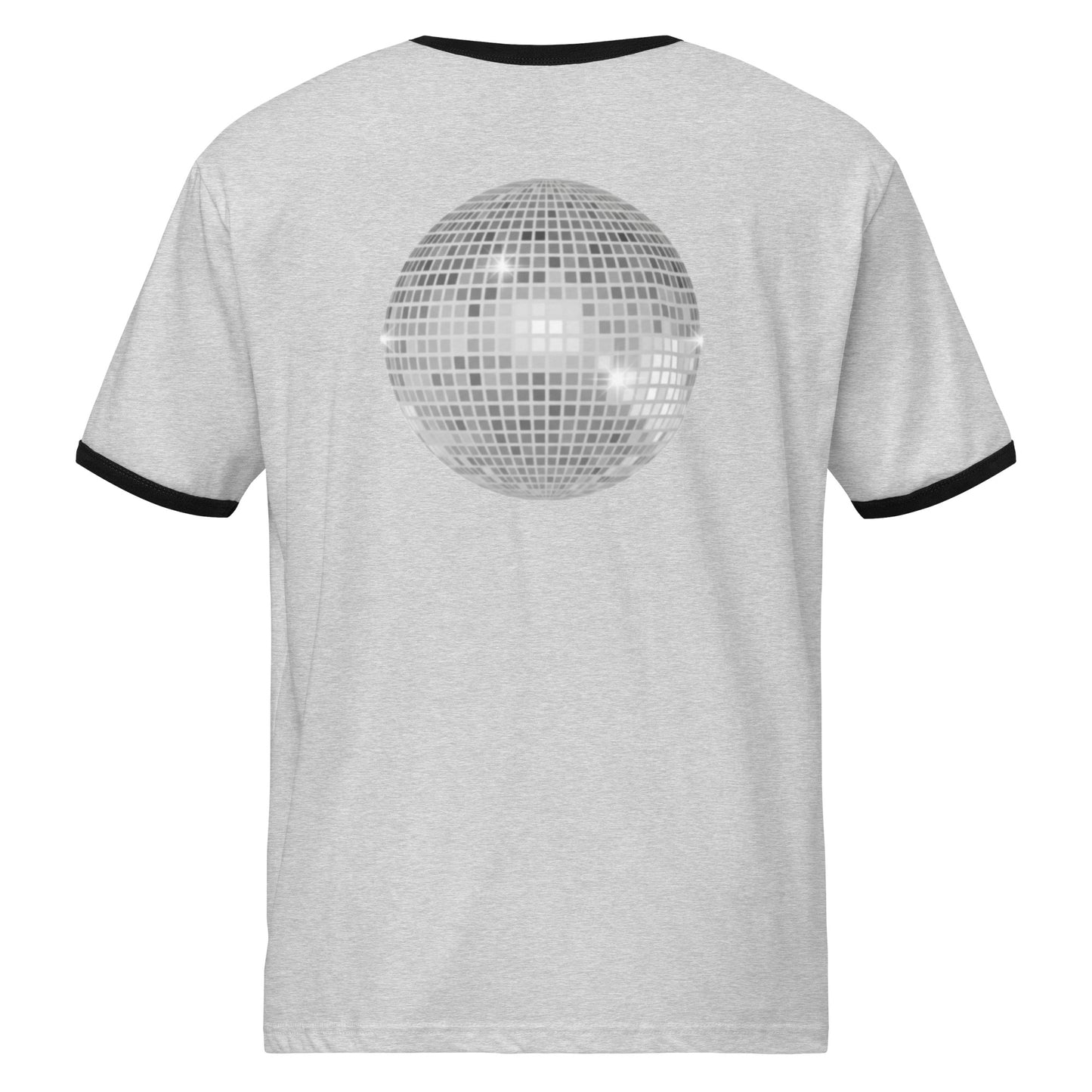 sparkly discoball back | ringer tee