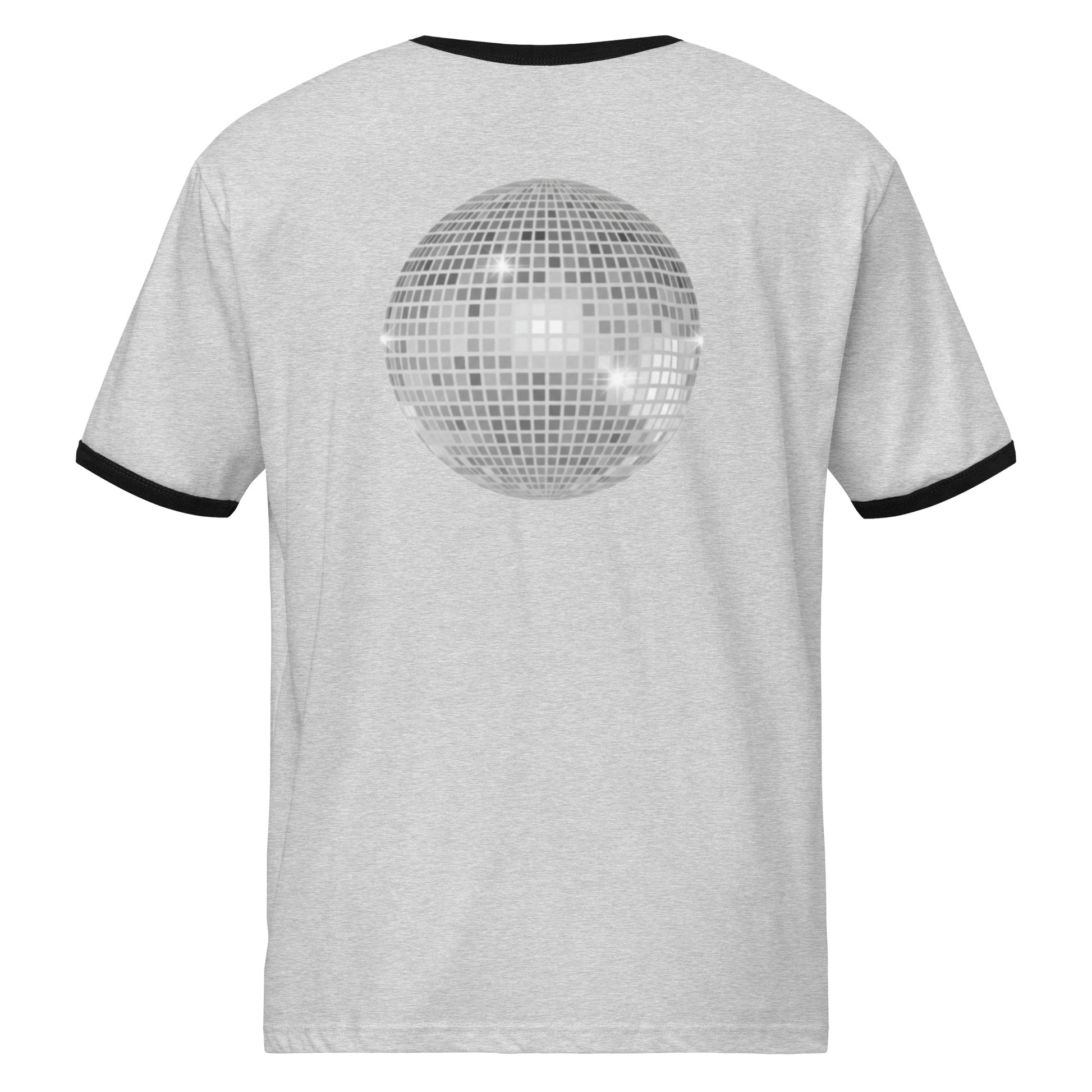 sparkly discoball back | ringer tee
