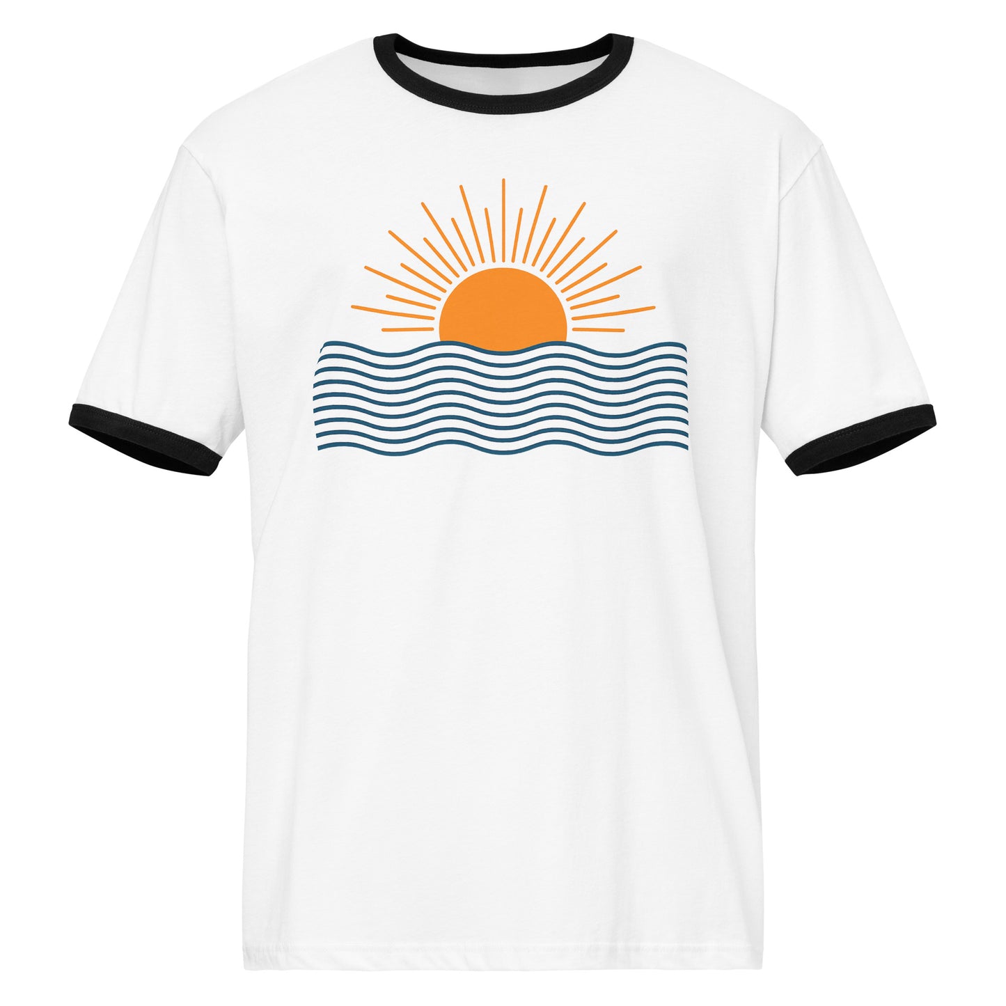 sunrise waves | ringer tee