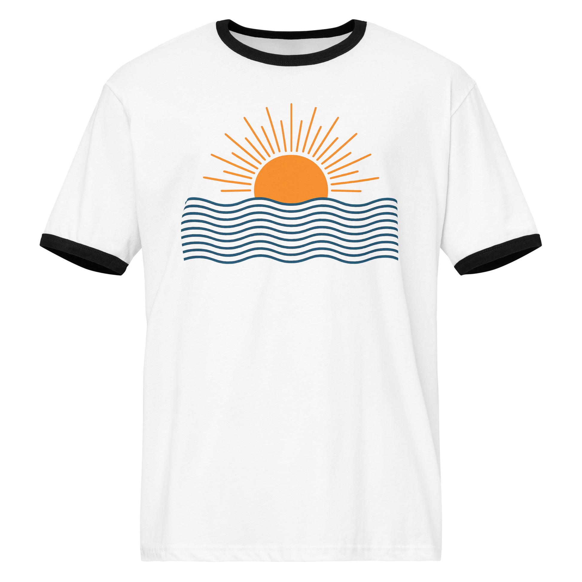 sunrise waves | ringer tee