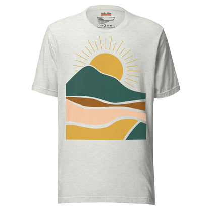 earthy sunrise | staple tee