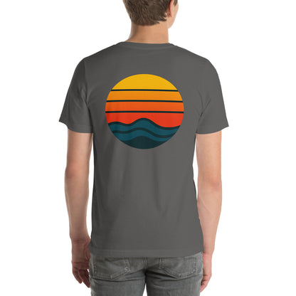 sunset waves back | staple tee