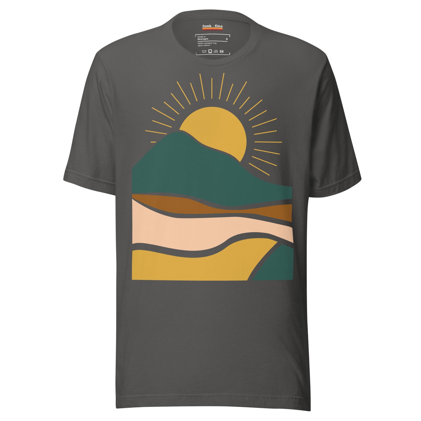 earthy sunrise | staple tee