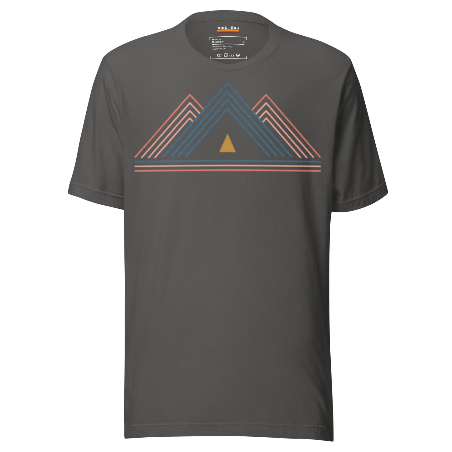 triangle mountain back | staple tee