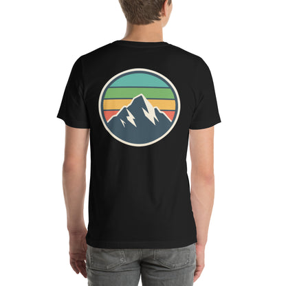 rainbow mountain back | staple tee
