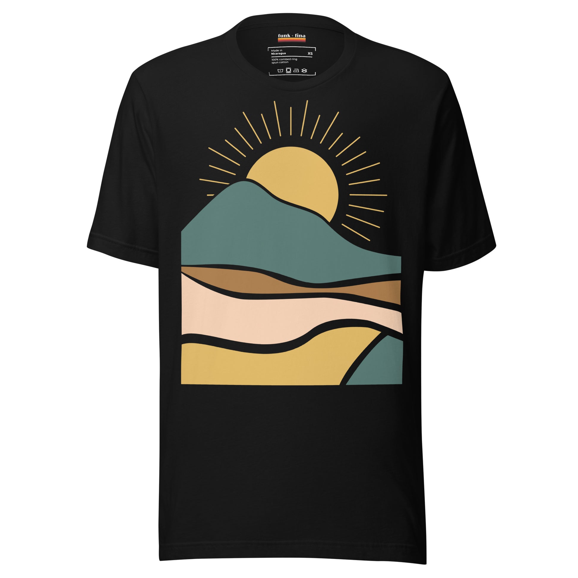 earthy sunrise | staple tee