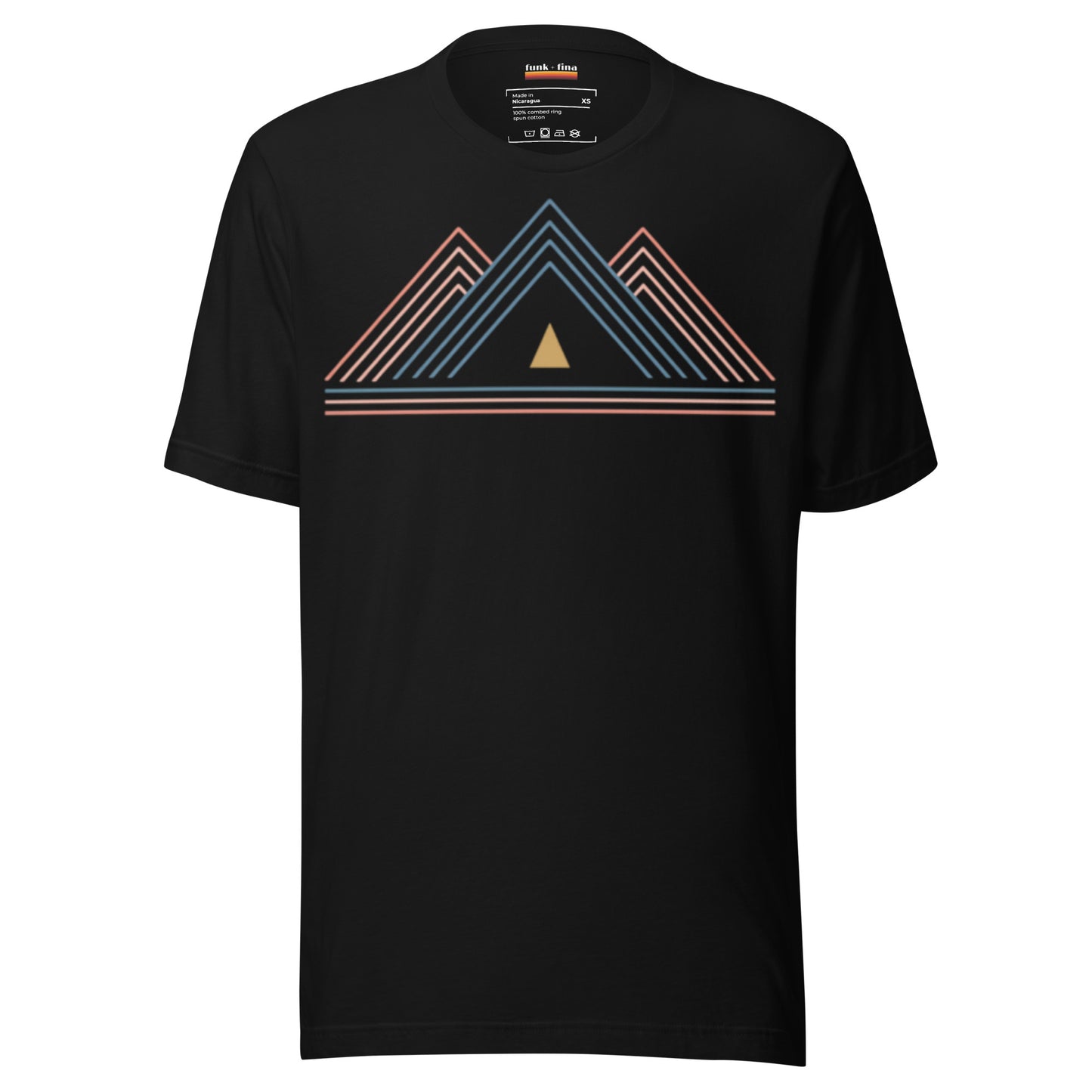triangle mountain back | staple tee