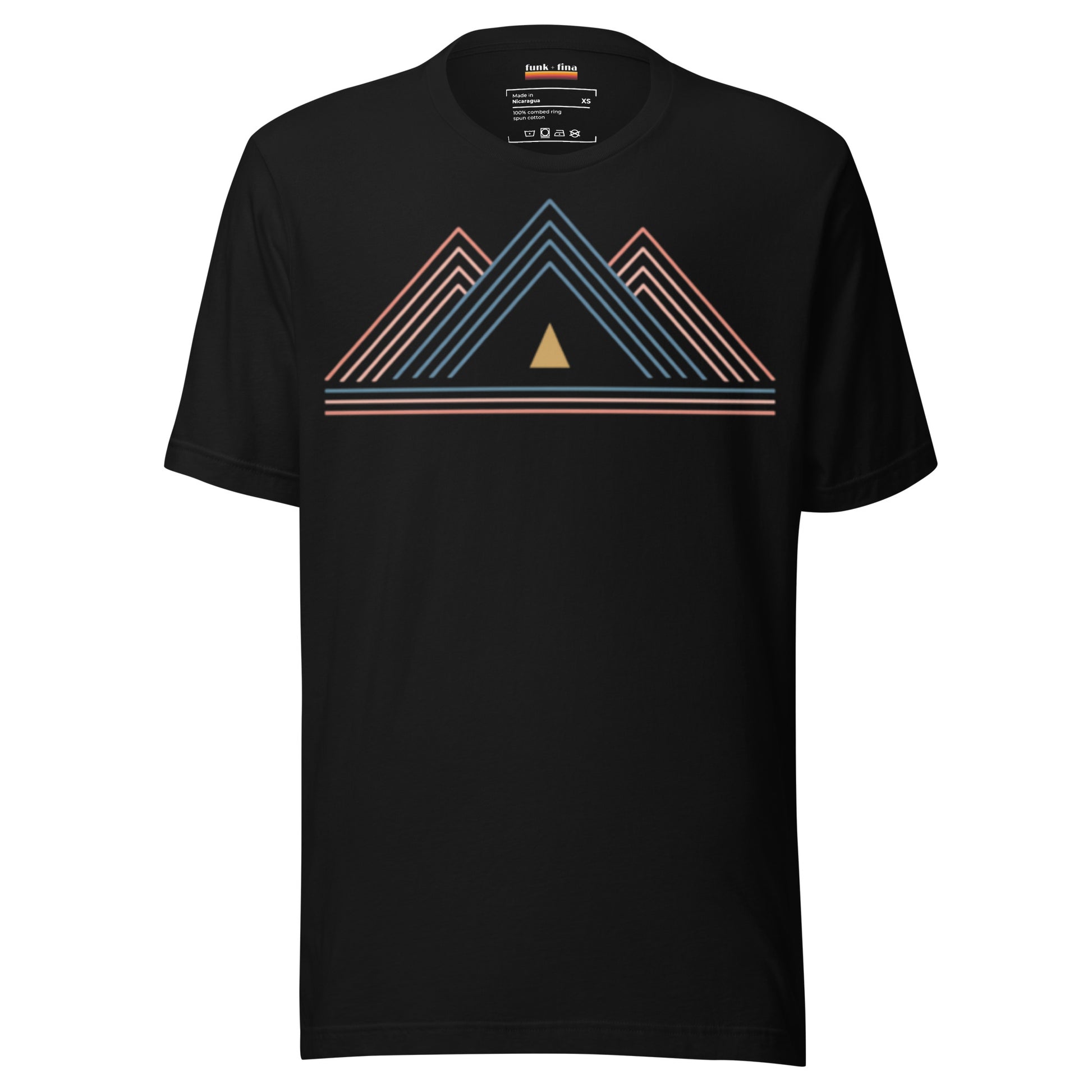 triangle mountain back | staple tee