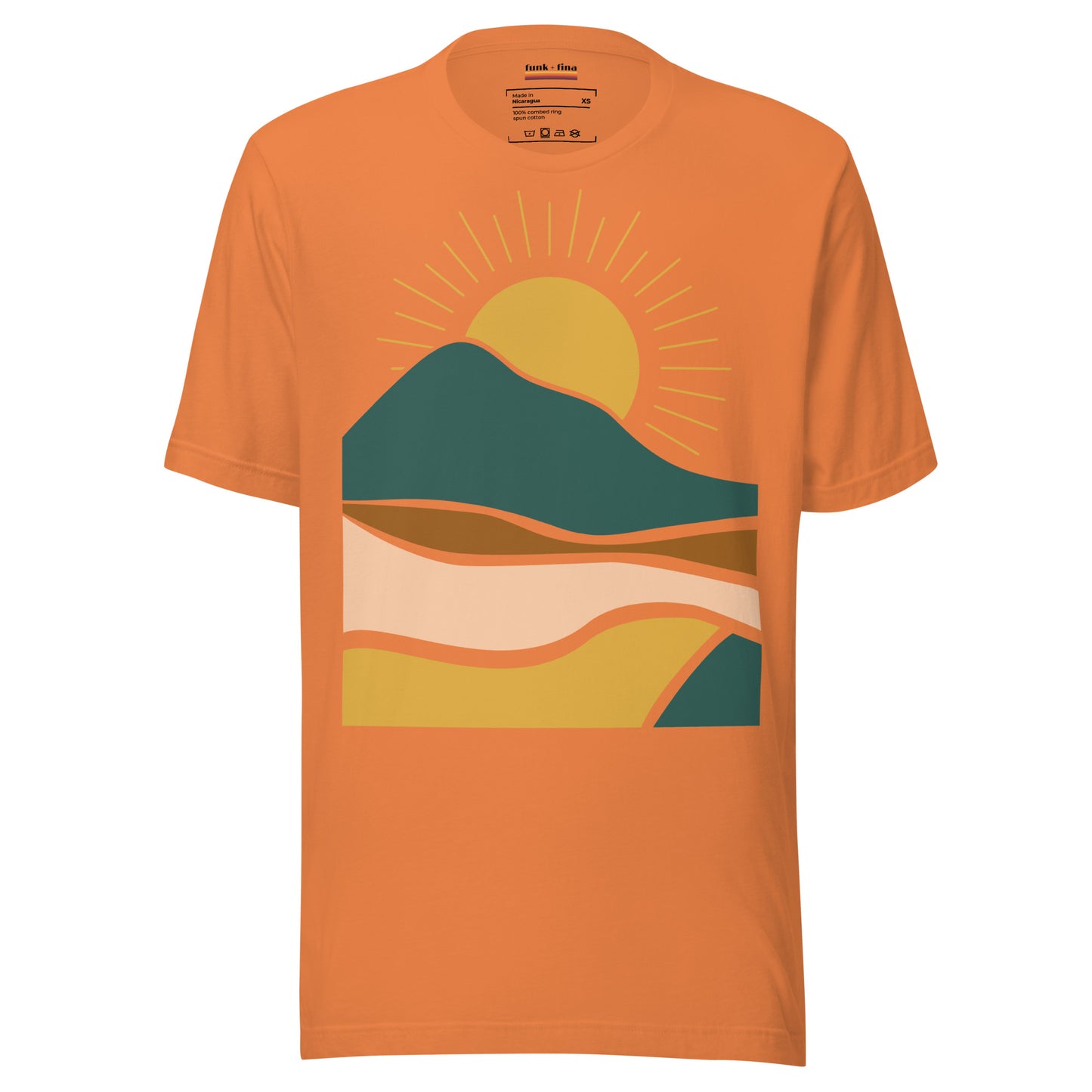 earthy sunrise | staple tee