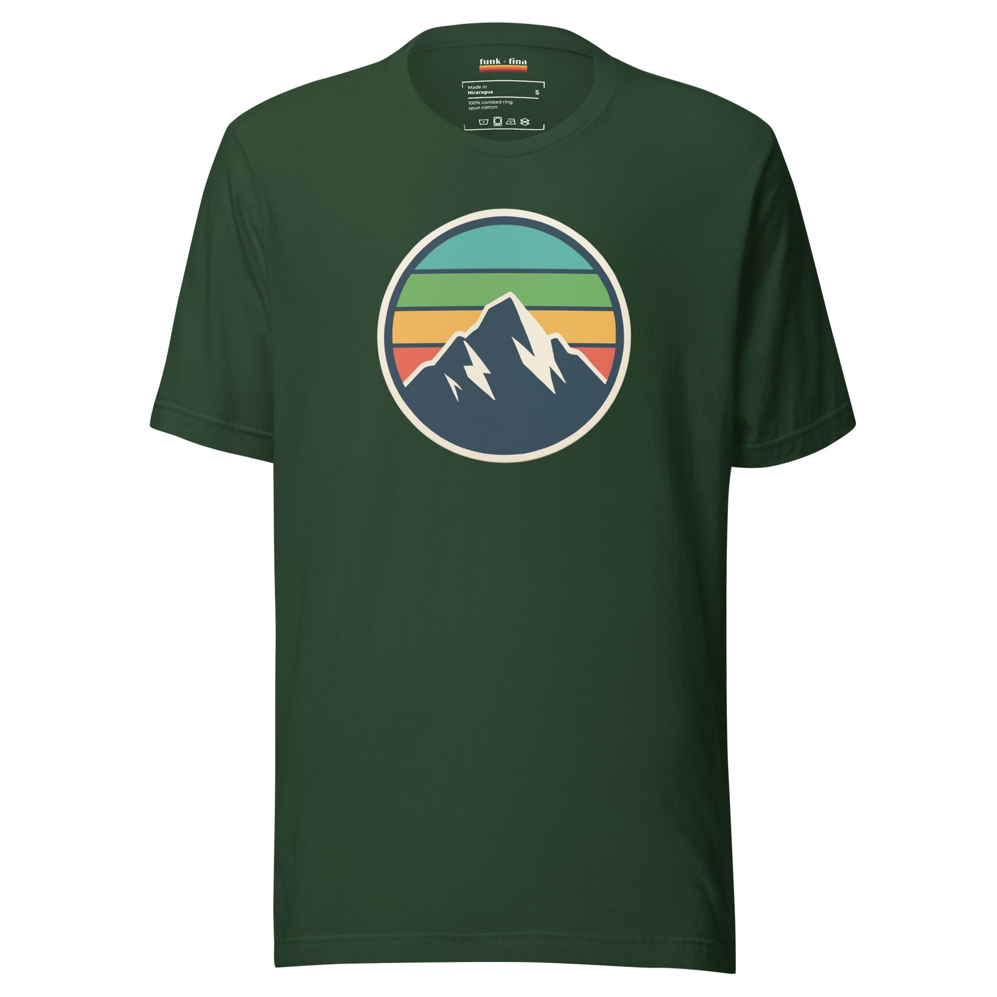 rainbow mountain | staple tee