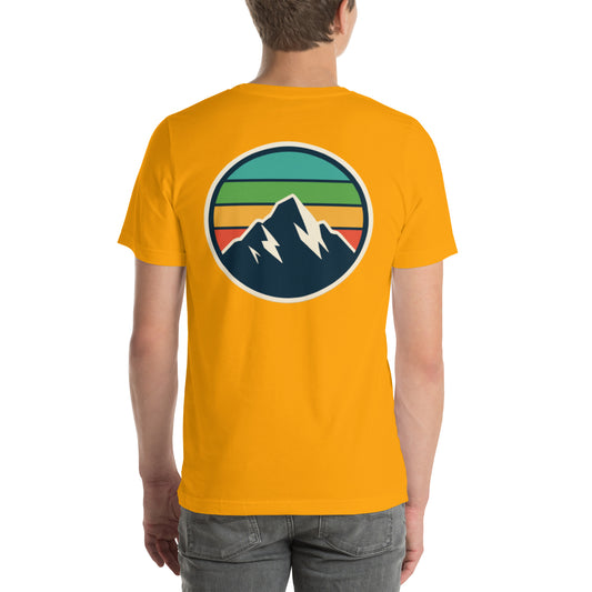 rainbow mountain back | staple tee