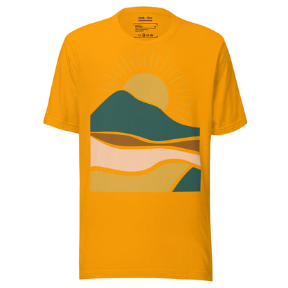 earthy sunrise | staple tee