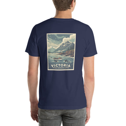 whale town back | staple tee