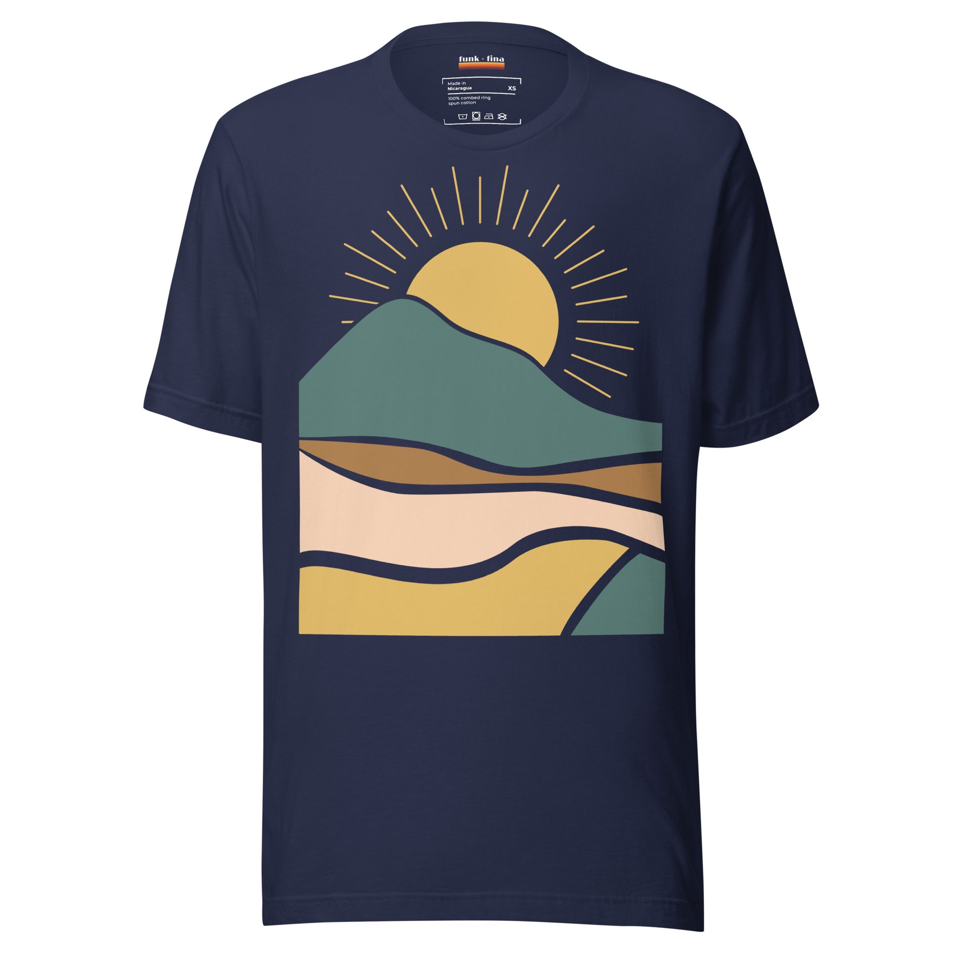 earthy sunrise | staple tee