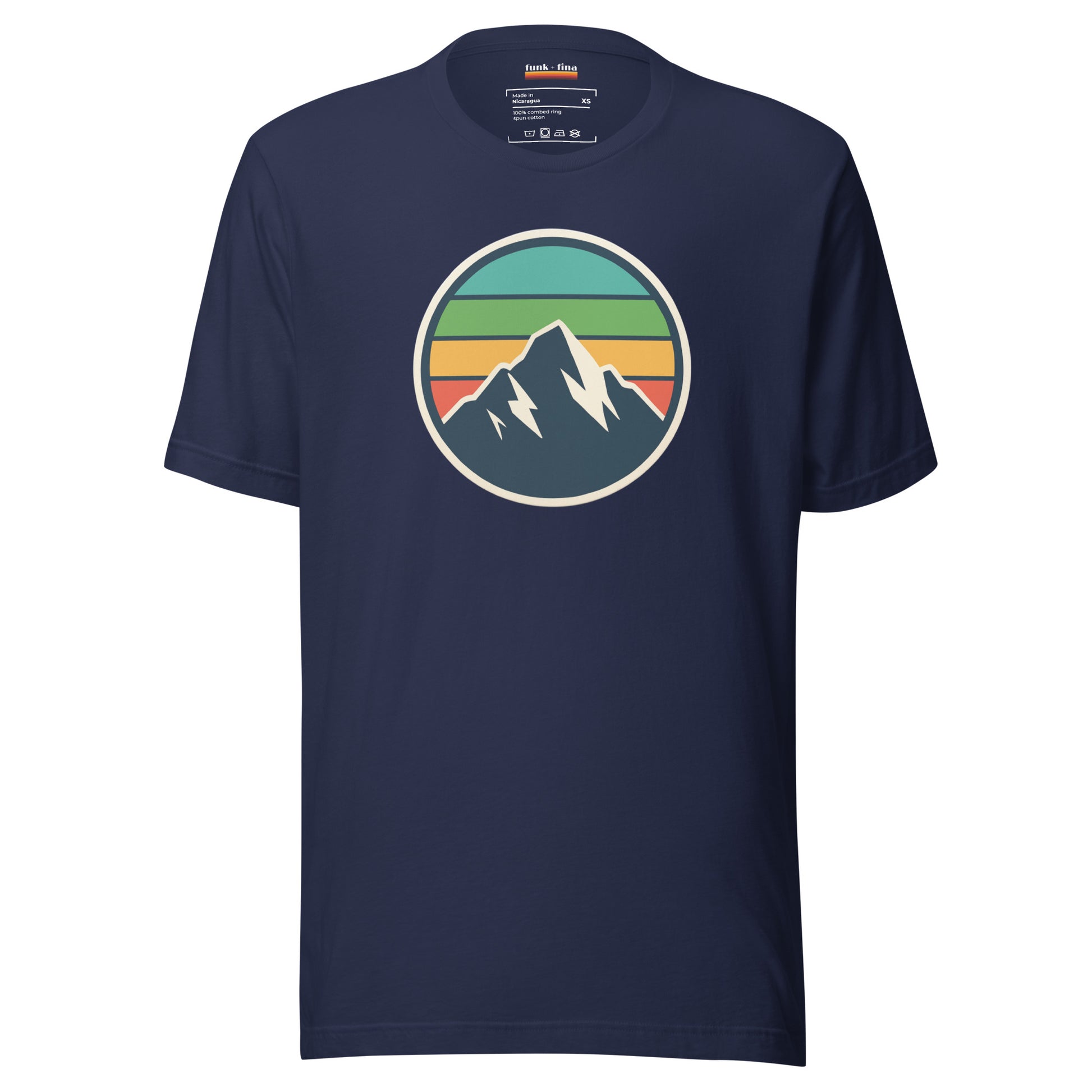 rainbow mountain | staple tee