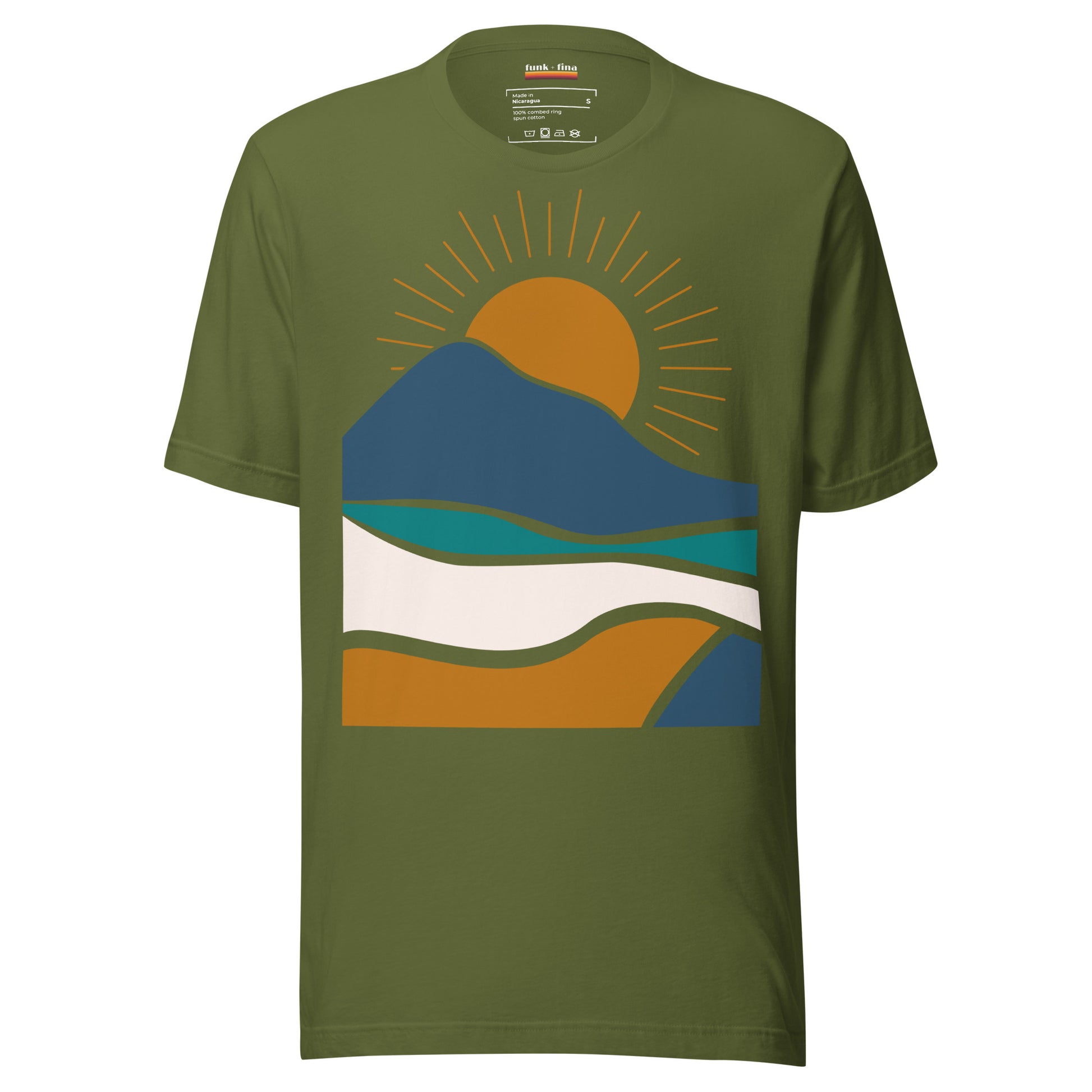 rustic sunrise | staple tee