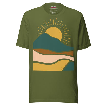 earthy sunrise | staple tee