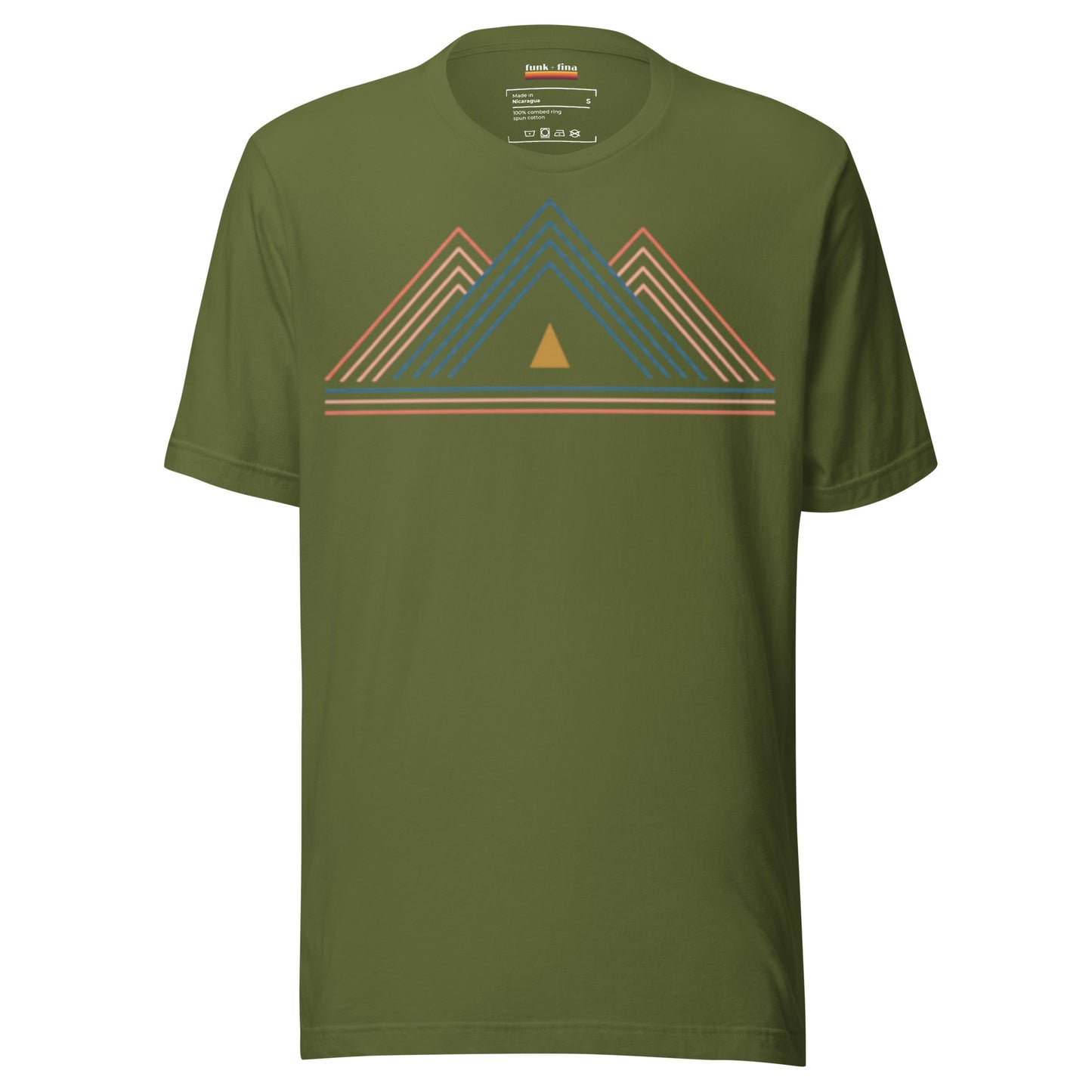 triangle mountain back | staple tee