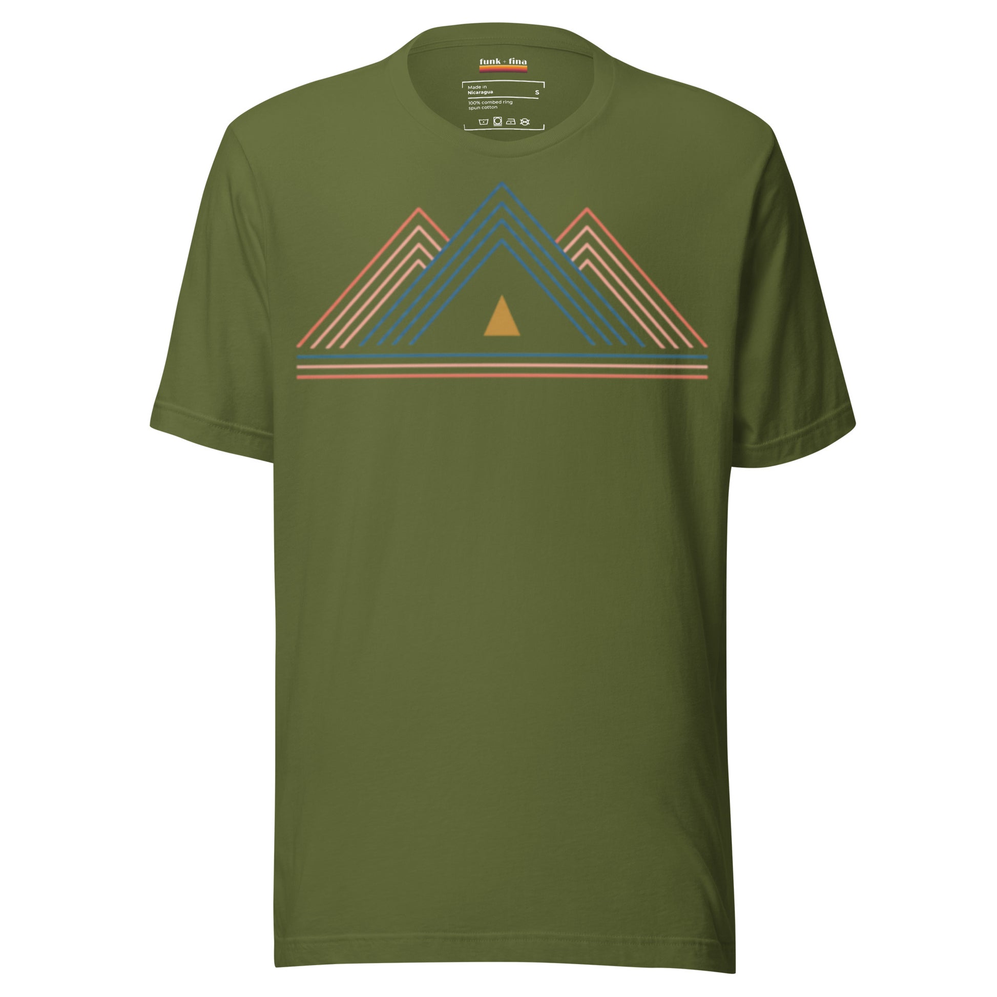 triangle mountain back | staple tee