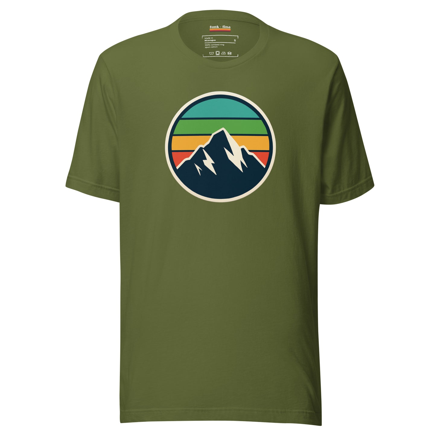 rainbow mountain | staple tee