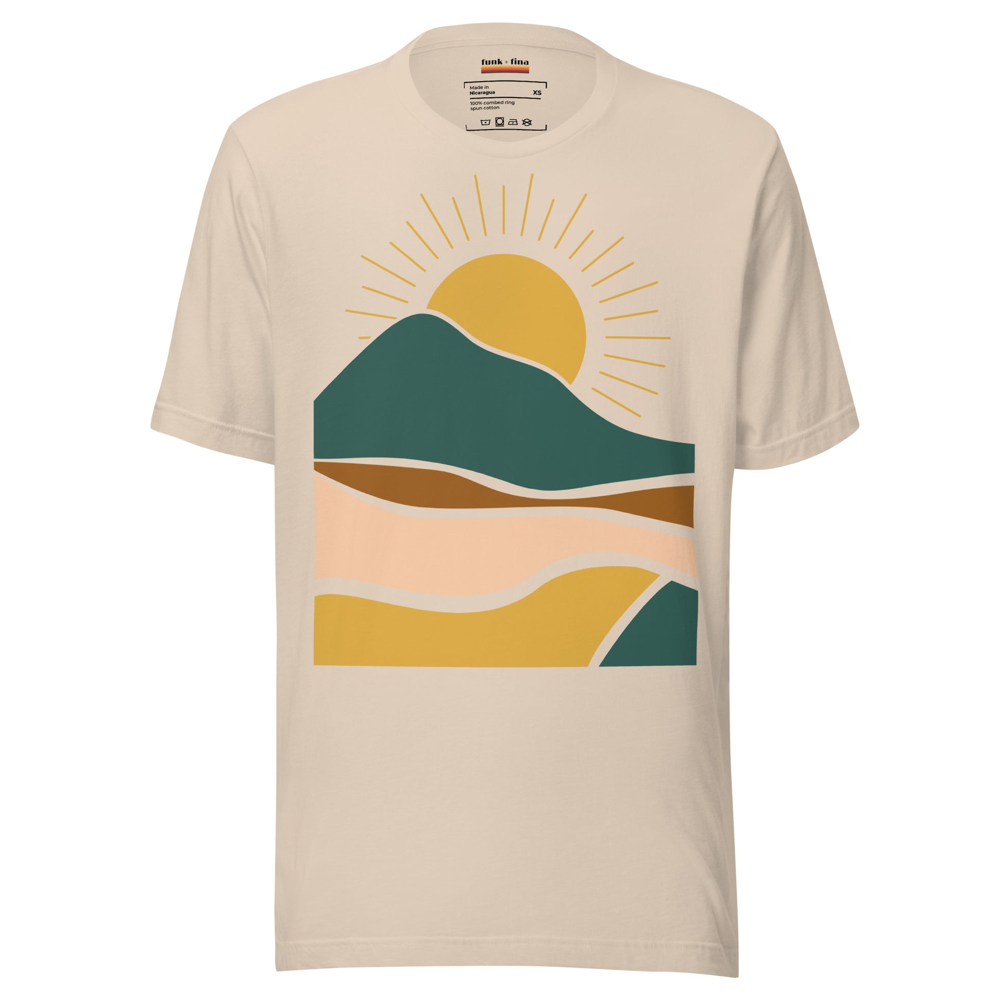 earthy sunrise | staple tee
