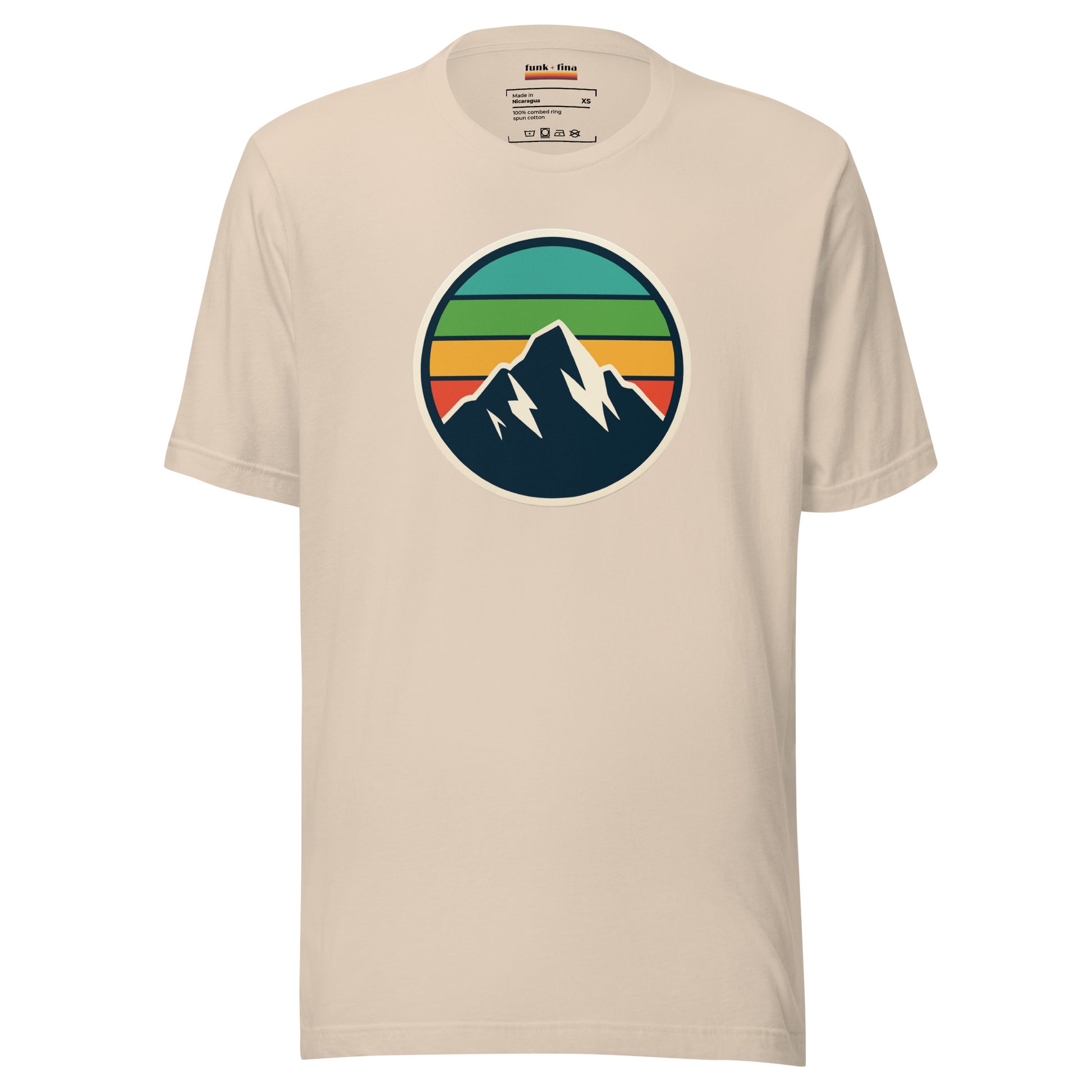 rainbow mountain | staple tee