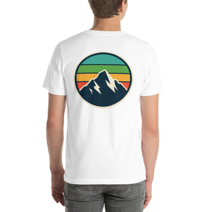 rainbow mountain back | staple tee