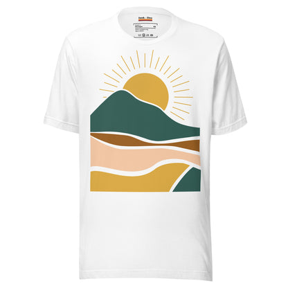 earthy sunrise | staple tee