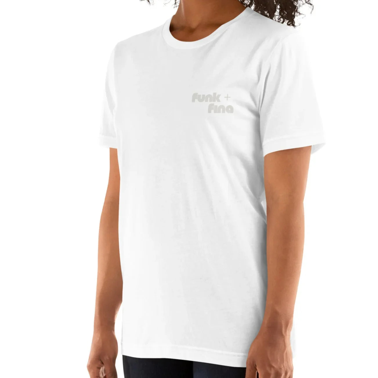 pink flamingo back | comfort tee - f u n k + f i n a
