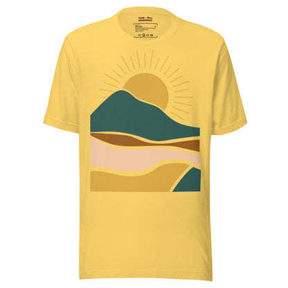 earthy sunrise | staple tee