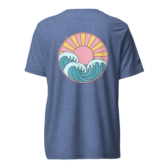 soft waves back | fitted tee